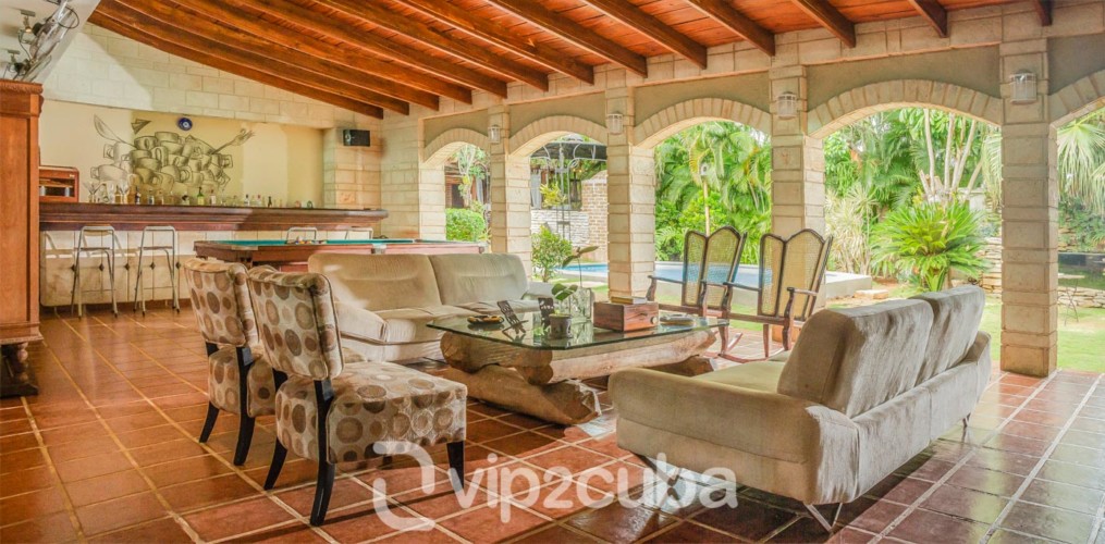 RHPL163 4BR Luxury VIP Villa with pool in Siboney Havana Cuba