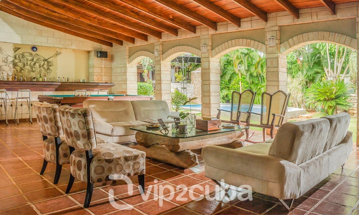 RHPL163 4BR Luxury VIP Villa with pool in Siboney Havana Cuba